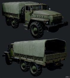 Ural 4320 Cover 3D Model
