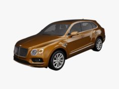 Bentley Bentayga 2018 3D Model