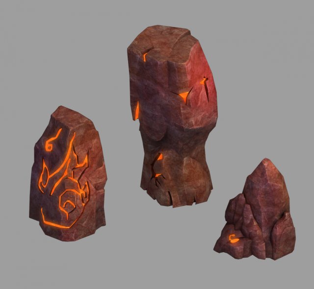 Not Zhoushan – Volcano – Stone 02 3D Model