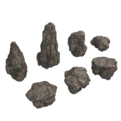 Rock Formation Realistic 3D Model