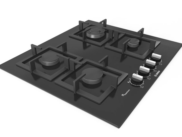 Cooktop 04 3D Model