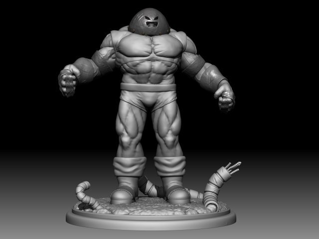 JUGGERNAUT FOR 3D PRINT 3D Model