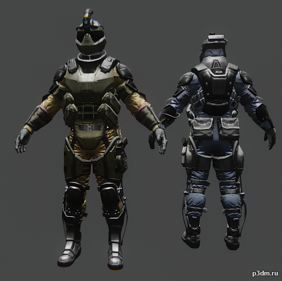 future soldier 3D Model