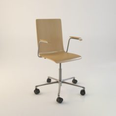 Yago Swivel Chair 3D Model