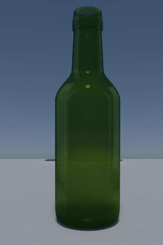 Empty bottle 3D Model