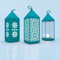 Traditional Moroccan Lantern 3D Model