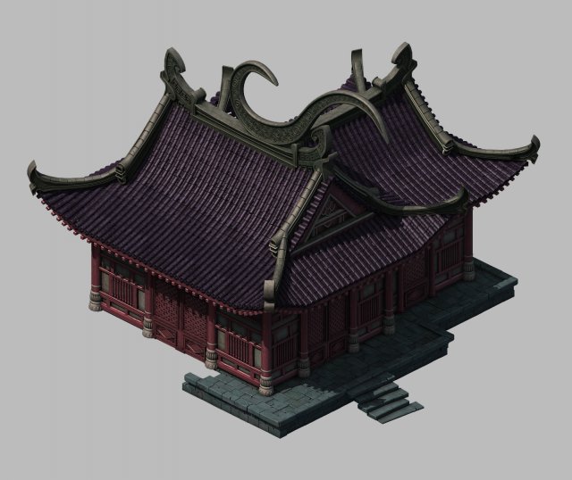 Tongtianhe – Siamese building 01 3D Model