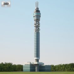 BT Tower 3D Model