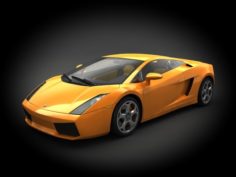 Lamborghini Gallardo 2007 3D Model