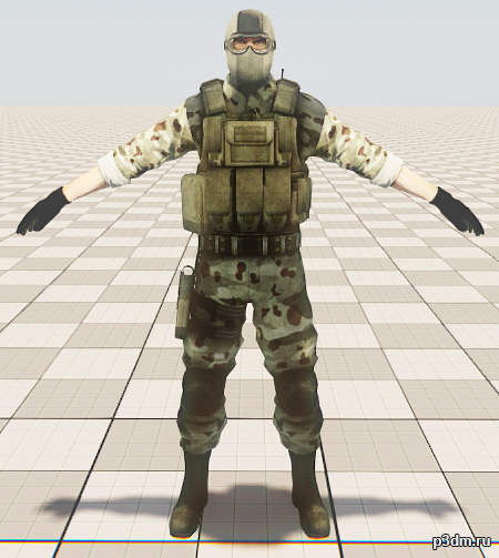 Specops 3D Model