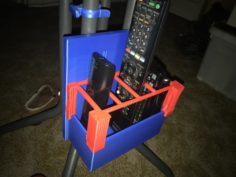 TV Remote Control Caddy Free 3D Model