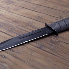 Low Poly Combat Knife						 Free 3D Model