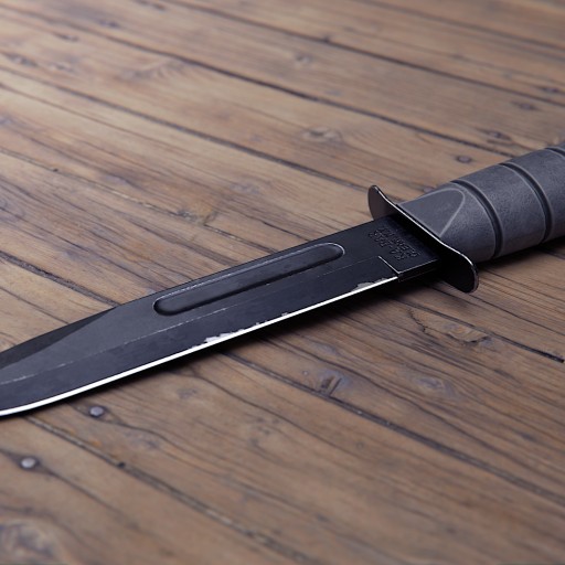 Low Poly Combat Knife						 Free 3D Model