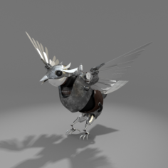 Mechanic bird 3D Model