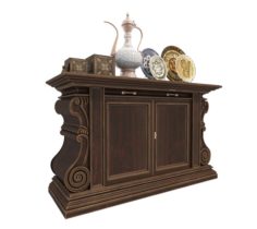 Classic Cabinet European Style 3D Model