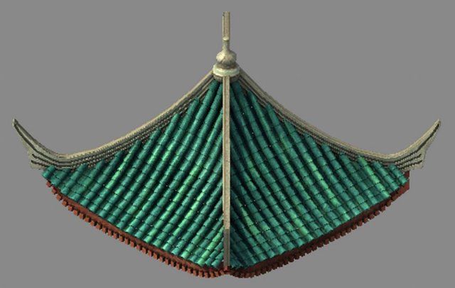 Building – Decoration – Roof 16 3D Model