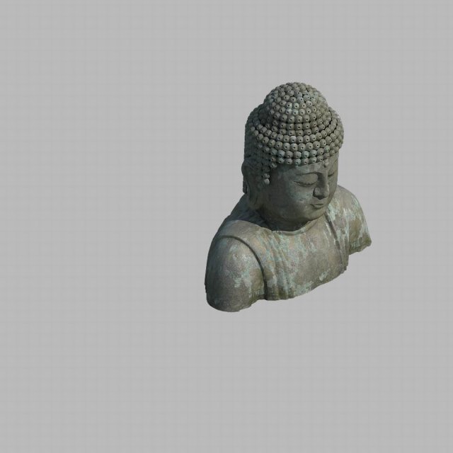 Forest – Religion – Buddha Image 02 3D Model