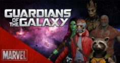 The Guardians of the Galaxy Pack 3D Model