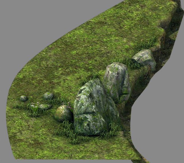 Explore the mountains – rocks – stones 02 3D Model