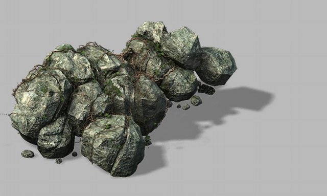 Mountain – Rock 0110 3D Model