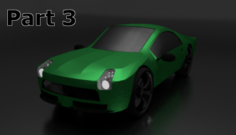 Sport car 2 Free 3D Model