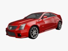 Cadillac CTS-V Coupe 2012 3D Model