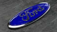 Ford logo 3D Model