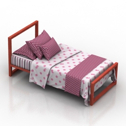 Bed 3D Model