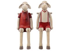 Decorative Sheep Figurines 3D Model