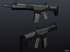 Bushmaster ACR + Modules 3D Model