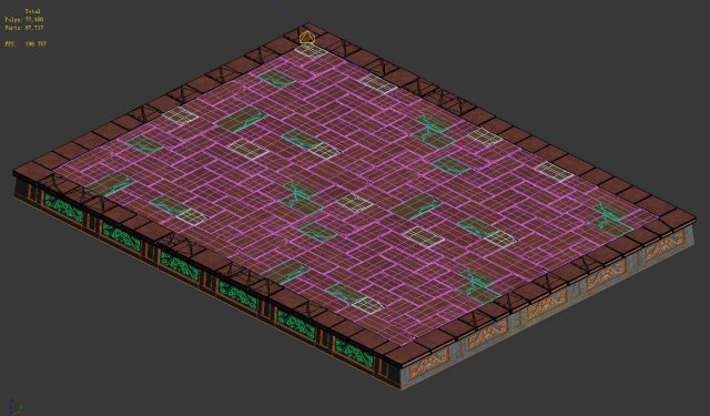 Evil creatures – floor 01 3D Model