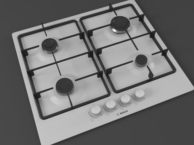 Cooktop 03 3D Model