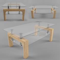 Coffe table LARVIK 3D Model