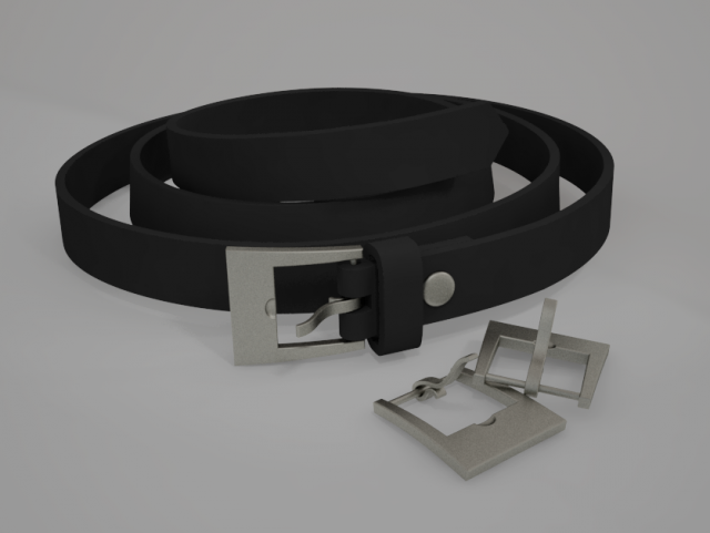 Belt Leather 3D Model
