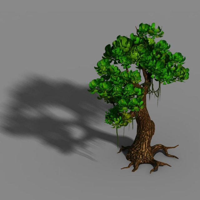 Li Village – Tree 01 3D Model