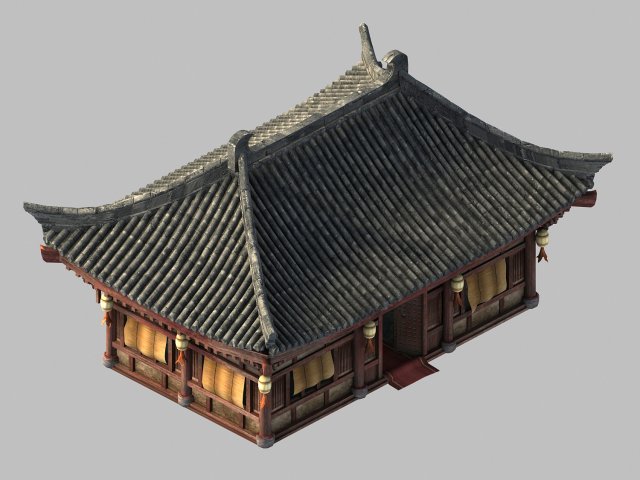 Journey to the West – Ordinary Building 01 3D Model