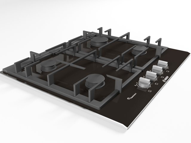 Cooktop 10 3D Model