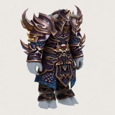 Cowman – armor suit 10 3D Model
