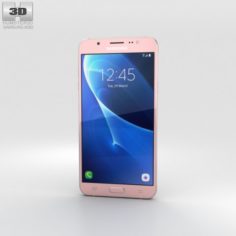 Samsung Galaxy J7 2016 Rose Gold 3D Model