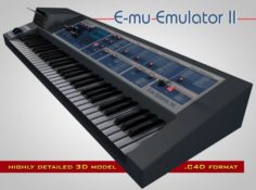 E-MU Emulator II 3D Model