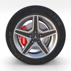 Mercedes G Class Wheel Full 3D Model
