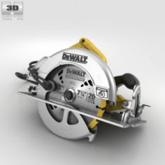 Dewalt Circular Saw 3D Model