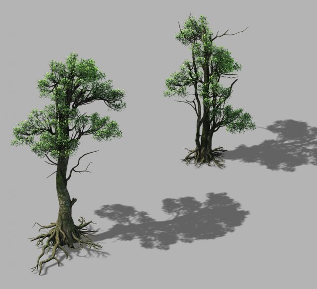Hengshan Mountain – Tree 03 3D Model