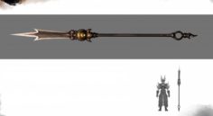 Weapons – Long Yao 02 3D Model