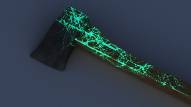 Axe collection 3D Model