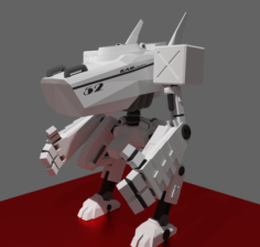 Mech-bot Free 3D Model