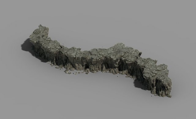 Mountain – Stone 310 3D Model