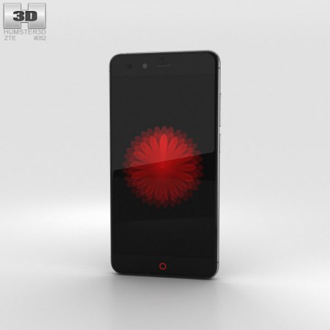 ZTE Nubia Z11 mini Black 3D Model