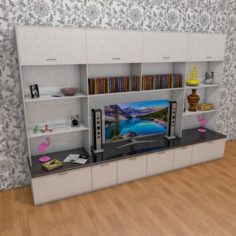 Furniture Wall 3D Model