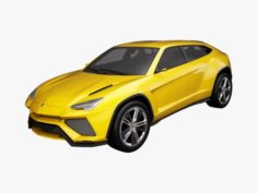 Lamborghini Urus 2018 3D Model